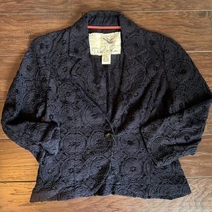 Anthropologie Tabitha Lace Blazer